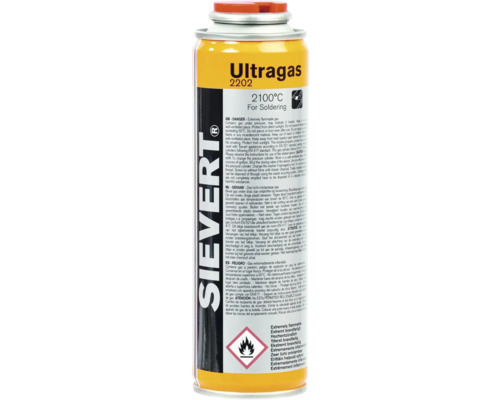 Sievert Ultragas 2202 gasfles voor soldeerwerkzaamheden
