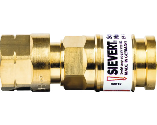 Sievert snelkoppeling van messing