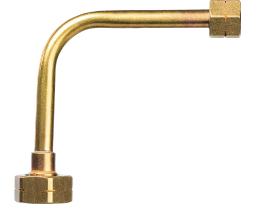 Metalen hoekstuk met schroefdraad