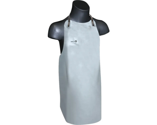 Schort ter bescherming tegen chemicaliën op een etalagepop