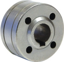 Metalen koppeling met boringen