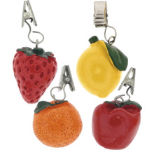 UNIQUE LIVING Tafelkleedgewicht Tropic fruit mix 8x3,5 cm