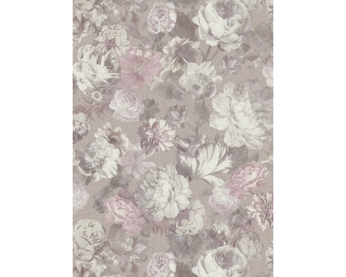 Behang met bloemmotief