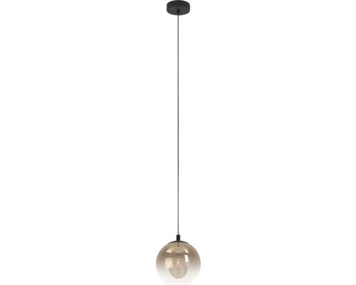 Hanglamp met glazen kap