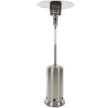 Terrasverwarmer van roestvrij staal voor buiten