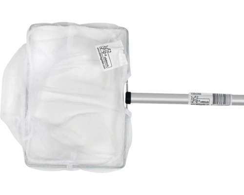 Ubbink schepnet met zilverkleurige handgreep