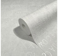 Behangrol met letterpatroon