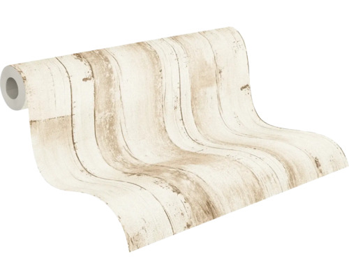 Behangrol met houtlook