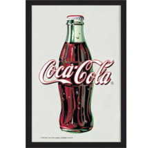 Coca-Cola fles afbeelding in lijst