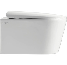 Wandcloset met diepspoeling en deksel van Jungborn