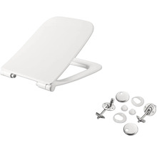 Toiletdeksel met bevestigingsmateriaal