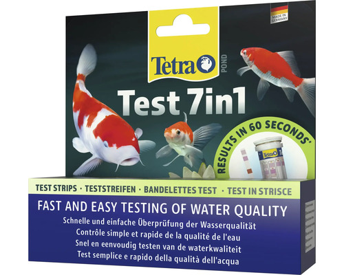 Tetra Vijver Test 7in1 voor snelle en eenvoudige waterkwaliteitscontrole