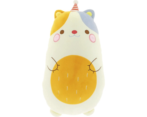 Katvormig kussen met feesthoed