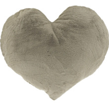 Hartvormig kussen van pluche