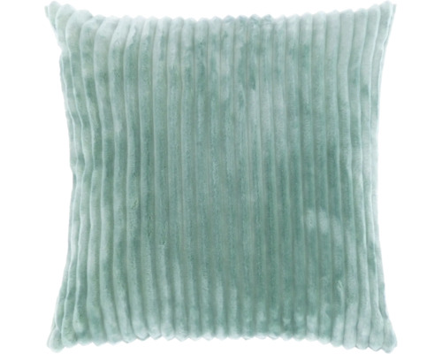 UNIQUE LIVING Kussen Dez lichtblauw 40x40 cm Vierkant kussen met ribcordpatroon