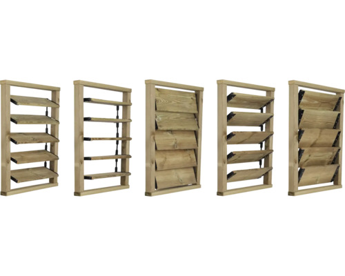 STARX Flex fence voor draaibare lamellen