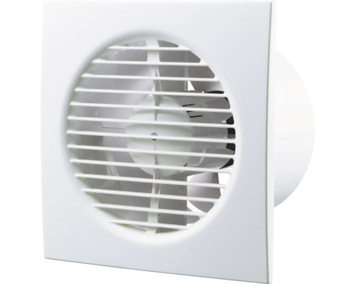 Wandventilator met rooster