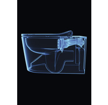 Schema van een toilet met stortbak