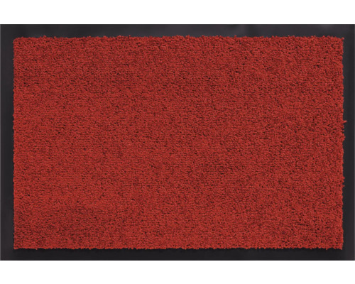 Schoonloopmat Velura rood 40x60 cm