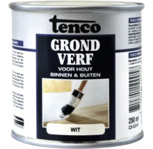 Tenco grondverf voor hout, binnen en buiten, 250 ml blik