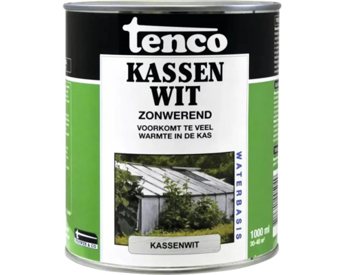 TENCO Kassenwit 5 l Tenco Kassen Wit kascoating in een blik