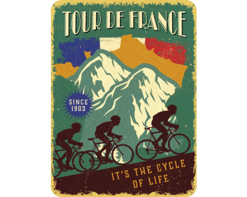 PLENTY GIFTS Magneet Tour de France 5,6x7,6 cm