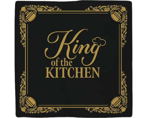 King of the Kitchen decoratieve theedoek