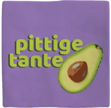 Pittige Tante afbeelding met avocado