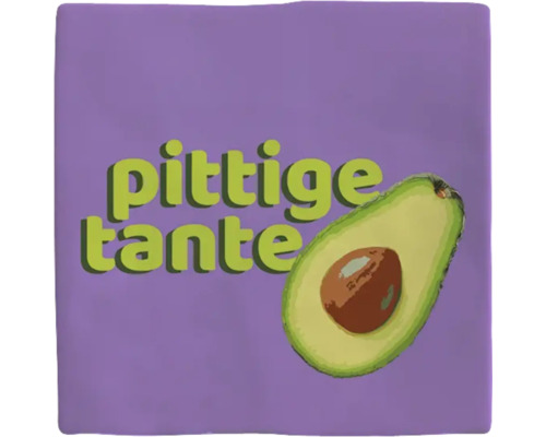 Pittige Tante afbeelding met avocado
