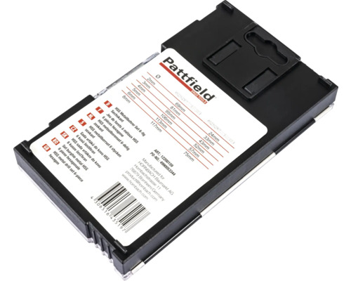 Pattfield HSS metaalborenset, zesdelig