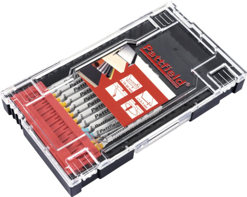 Pattfield decoupeerzaagbladen set in opbergdoos