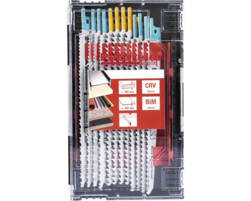 Pattfield decoupeerzaagbladen set in transparante verpakking