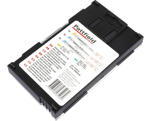 Pattfield reciprozaagbladen set, 12-delig voor hout en metaal in opbergdoos