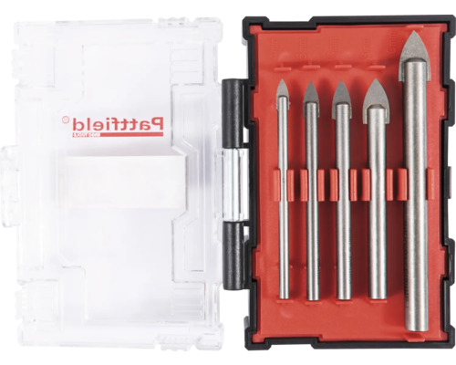 Glasborenset in koffer