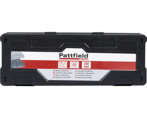 Pattfield beitelset 3-delig SDS-Plus in koffer