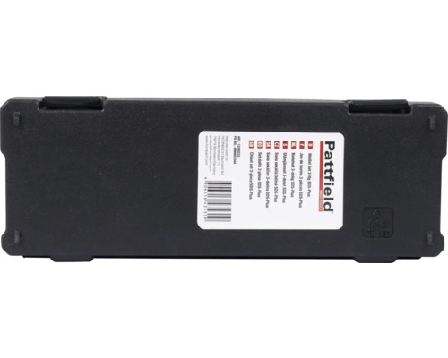 Pattfield beitelset SDS-Plus in koffer