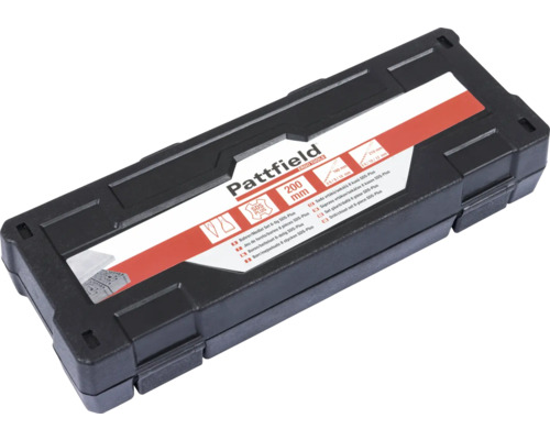 Pattfield boren en beitels set met SDS Plus opname in koffer