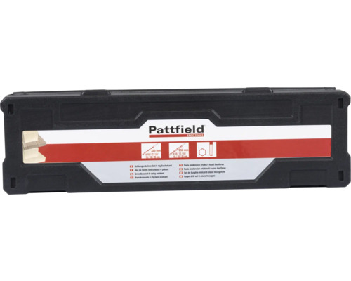Pattfield slangenboor set met zes delen in koffer