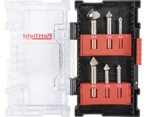 Verzinkboorset in opbergdoos