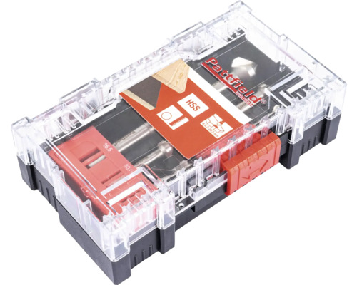 Pattfield gereedschapskoffer met HSS-borenset