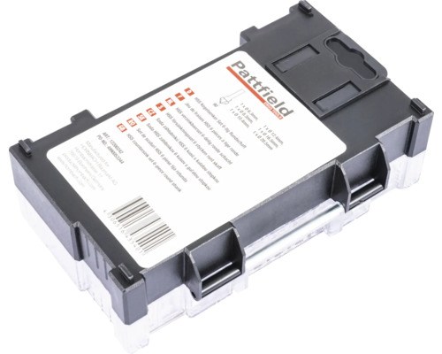 Pattfield HSS verzinkboor set met zes stuks in opbergkoffer