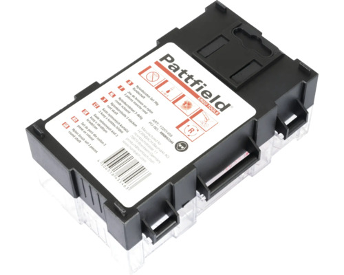 Pattfield nylonborstelset, 3-delig in een zwarte kunststof doos