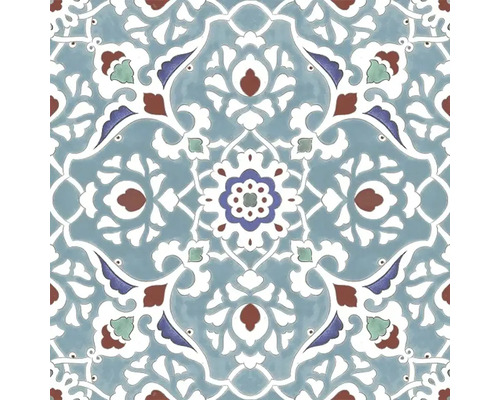 Wand- en vloertegel Persian Market meerkleurig 20x20 cm Decoratieve tegel met bloemmotief