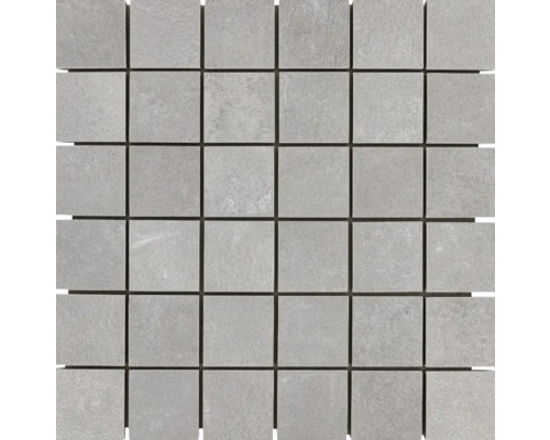 Mozaïektegel keramisch Siero gris 30x30 cm