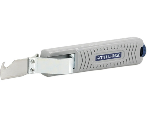 Kabelmes met metalen rail en Roth Lange logo
