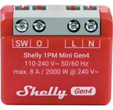 Shelly 1PM Mini Gen4 slimme schakelaar