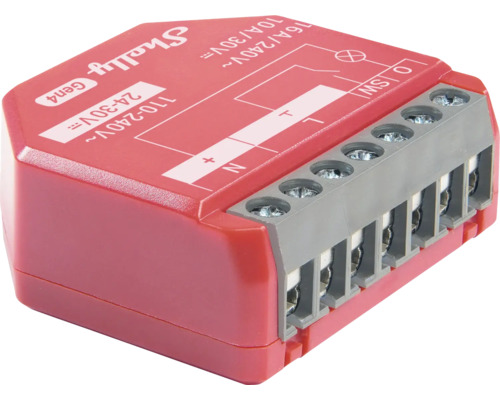 Shelly Gen4 relais voor het schakelen van elektrische circuits