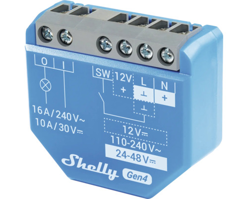 Shelly Gen4 schakelaar voor domotica