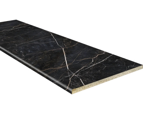 PICCANTE Aanrechtblad dark grey marble E14-754, 2050x600x28 mm PICCANTE Aanrechtblad dark grey marble E14-754, 2050x600x28 mm