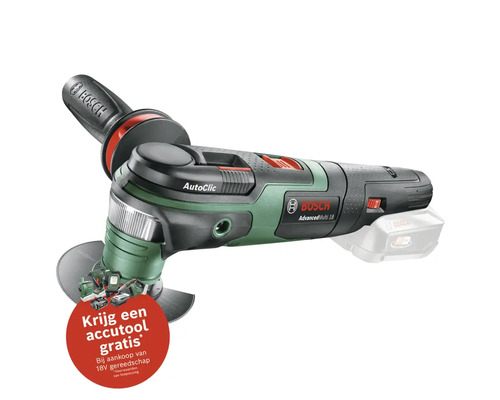 BOSCH Accu multitool AdvandcedMulti 18 (zonder accu)